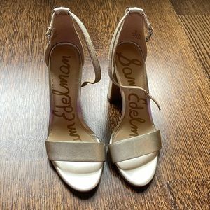 Gold Sam Edelman Heels
